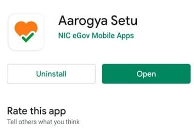 Aarogya setu app1