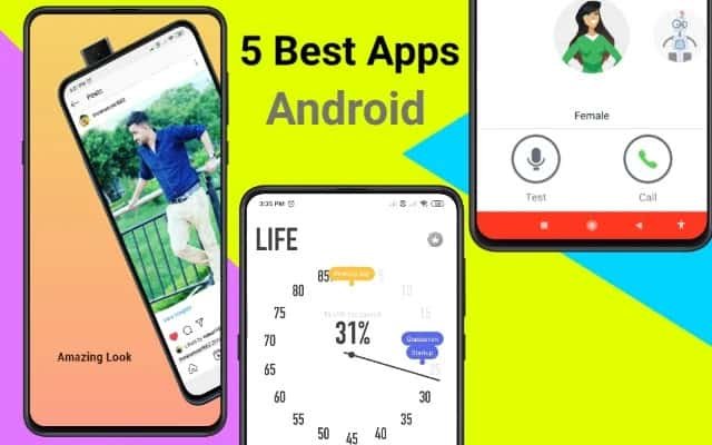 Top 5 best useful android apps