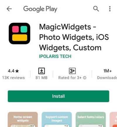 Magic Widgets App| Mobile का widget कैसे change करें?