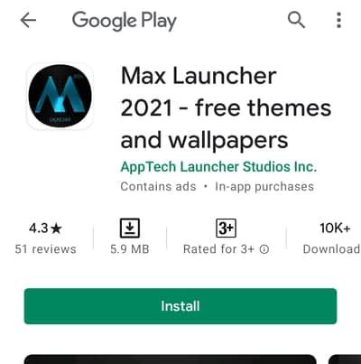 Max Launcher 2021