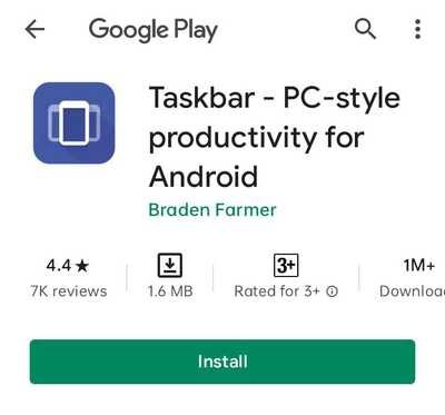 TaskBar PC Style
