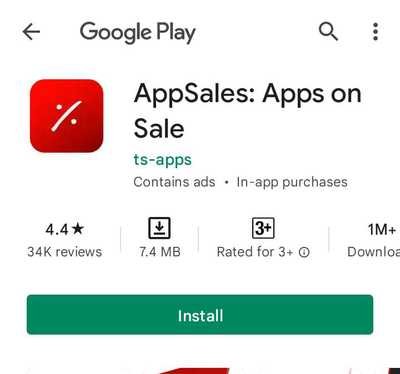 App Sale  Apps On Sale App