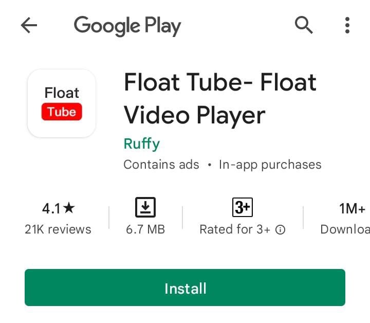 Float Tube I Float Player